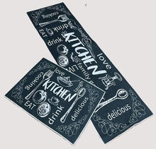 Charger l'image dans la galerie, Tapis anti tache Cuisine 2Pcs-KITCHEN LOVE