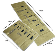 Charger l'image dans la galerie, Tapis anti tache Cuisine 2Pcs-KITCHEN GOLD