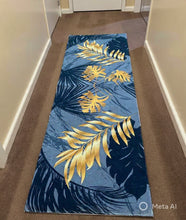 Charger l'image dans la galerie, Set 2 tapis cuisine-palmier Golden