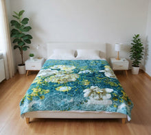 Charger l'image dans la galerie, Plaid en flanelle ADELE FLOWER