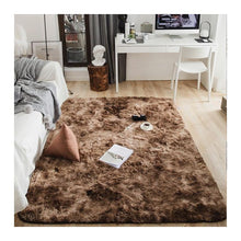 Charger l'image dans la galerie, Tapis en faux fourrure 1,5 x 2 m – Élégance et confort-Marron