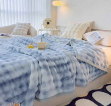 Charger l'image dans la galerie, Plaid rembourre double couleur
