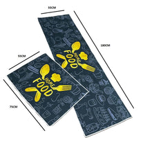 Charger l'image dans la galerie, Tapis anti tache Cuisine 2Pcs-FOOD
