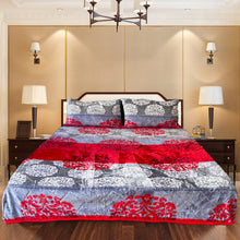 Charger l'image dans la galerie, Ensemble complet plaid +2 taies d'oreiller arabica
