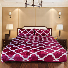 Charger l'image dans la galerie, Ensemble complet plaid +2 taies d'oreiller arabica
