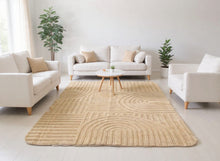 Charger l'image dans la galerie, Tapis salon salle à manger chambre à coucher Fourrure lisse -Beige

