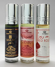 Charger l'image dans la galerie, Lot de 3 : huile concentré   Dakar - Sabaya - Red Rose unisex   6ml
