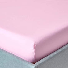 Charger l'image dans la galerie, Drap Housse + 2 Taie d'oreiller Unicolor  Rose
