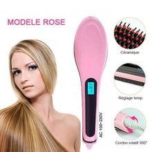 Charger l'image dans la galerie, Fast hair Brosse lissante chauffante électrique
