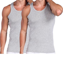 Charger l'image dans la galerie, Pack de 2 debardeurs en coton -Gris
