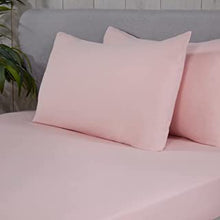 Charger l'image dans la galerie, Drap Housse + 2 Taie d'oreiller Unicolor  Rose
